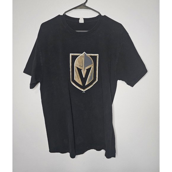 Hanes Other - Vegas Golden Knights NHL Hockey Hanes T-Shirt Size L Large VGK Viva Las Sin City